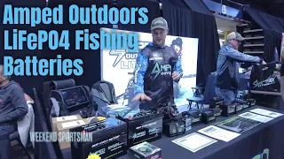 LiFePO4 and Lithium Ion Batteries For Winter and Summer Fishing From Amped Outdoor #AmpedOutdoorsLLC