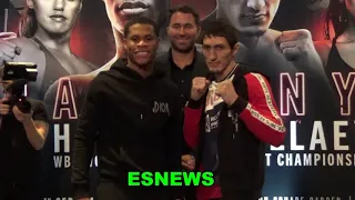 Hardy vs Serrano Faceoff EsNews Boxing