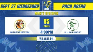 UST vs DLSU | Game 1 | FINALS | Men's Division | 2023 V-League Collegiate Challenge