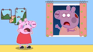 A Peppa Pig Horror Story - Mommy Pig Turns Into A Zombie - Peppa Pig Funny Animation