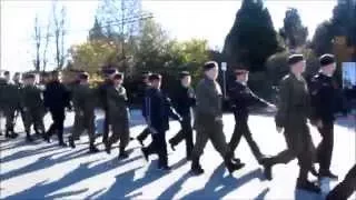 2014 Remembrance Day ceremony in North Delta, BC, Canada