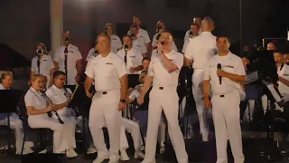 U.S. Navy Band "Concert On the Avenue"  August 2, 2022 "Stayin' Alive" by the Bee Gees