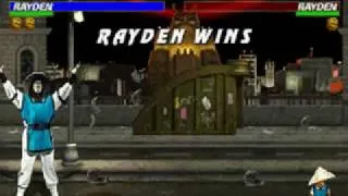 Mortal Kombat Trilogy - Babality - Raiden