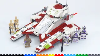 LEGO Star Wars Republic Fighter Tank 75342 review! Good figures, ok build, acceptable 2022 value