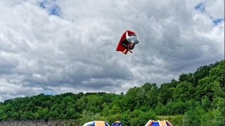 Back Flip Training Lake // Pierre Louis Costes