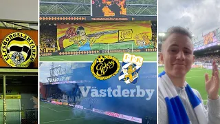 Vandalism at VÄSTDERBYT in BORÅS • ELFSBORG - IFK GÖTEBORG vlog • 16.07.2023