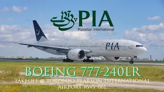 PIA 777-240LR | Takeoff @ Toronto Pearson International Airport RWY 06L | September 14th, 2023