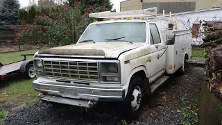 Rescued 1980 F-350 Service Truck - Will It Start, Run and Drive?