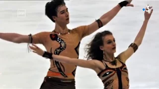 Les premiers pas de Gabriella Papadakis et Guillaume Cizeron