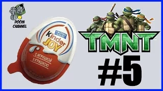 Распаковка 2 Киндер Джой Черепашки-ниндзя Kinder Joy Teenage Mutant Ninja Turtles Egg Unboxing #5