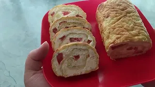 Кабачки больше не жарю, а готовлю вкусную закуску. Кабачковый рулет: быстро и просто