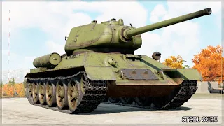 LEGENDARY T34-85 Vs German Tanks plus KILL cam - Kill Compilation in War Thunder