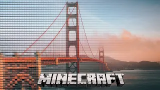 Minecraft - Golden Gate Bridge [200'000 blocks]