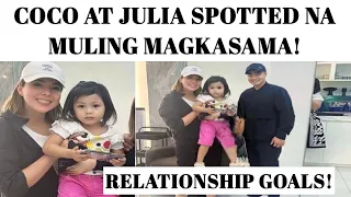 COCO AT JULIA SPOTTED NA MULING MAGKASAMA! #cocojuls