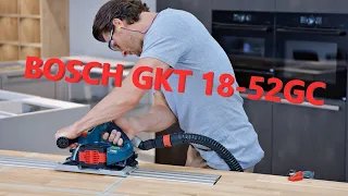 Погружная пила BOSCH GKT 18V-52GC. Что нового?