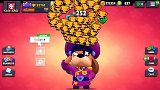 BRAWL STARS - RECORD DU MONDE DE TROPHÉES SUR COLONEL MÉDOR EN 1HEURE !!