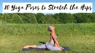 10 YOGA POSES TO STRETCH THE HIPS | 20 MIN HIP FOCUSED YOGA CLASS | PIGEON POSE VARIATIONS