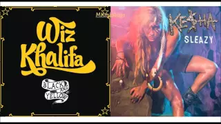 Black And Yellow x Sleazy (Mashup) - Ke$ha Vs. Wiz Khalifa