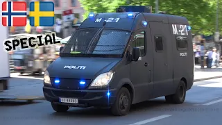 [Special video] Norwegian riot police responding in Sweden!