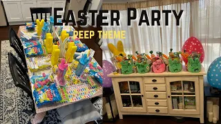 EASTER PARTY/PEEP EASTER PARTY PREP