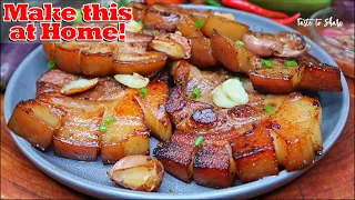 Yummy! SECRET to a Delicious PORK recipe that melts in your mouth 💯✅ SIMPLE WAY to COOK Pork Steak