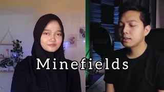 Minefields cover by Tasya Bintang ft Clark On Stage