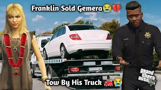 GTA 5: Franklin Sold His Gemera Car💔Tow By New Racer Truck 😭💔Shinchan Crying 😭 PS Gamester