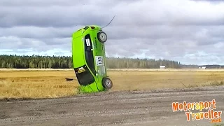 F-Cup Neste Puistohulmi Ralli 2015 (crashes and mistakes)