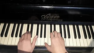 Собачий вальс на пианино.