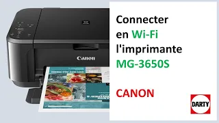 Connecter l'imprimante Canon MG3650S en Wi-Fi