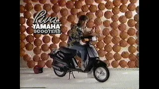 1989 Yamaha Riva Razz scooter television commercial