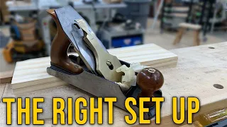 Why Sedge Sets The Blade Height on His Hand Plane This Way