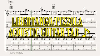 "LIBERTANGO"/ASTOR PIAZZOLA/MY TAB FOR GUITAR (SONG FOR ACOUSTIC)#3