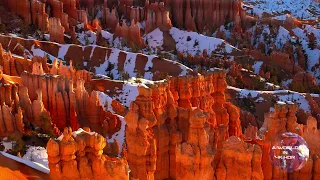 Bryce Canyon at Sunrise in Winter - 4K HDR