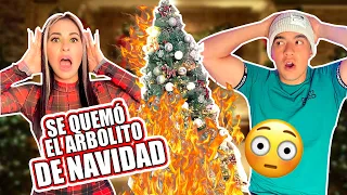 SE QUEMÓ EL ARBOLITO DE NAVIDAD 🎄😭 | SALIÓ MUY MAAAL | KARLA BUSTILLOS