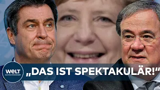 DER "KANZLERKRAMPF": Söder vs. Laschet - "Merkel schweigt! Das ist spektakulär!" - Robin Alexander