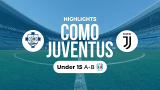 Highlights Como-Juventus U15 A-B 11ª giornata stagione 2022-23