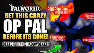 GET THIS PAL BEFORE ITS TOO LATE - AMAZING OP PAL - BETTER THAN SHADOWBEAK? - Palworld Best Dark Pal