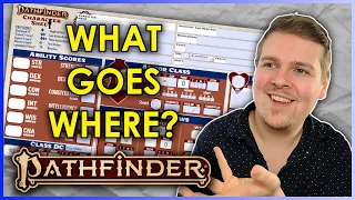 Explaining EVERY DETAIL of the Pathfinder 2e Character Sheet