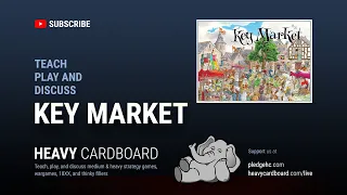 Key Market 4p Teaching, Play-through, & Round table by Heavy Cardboard