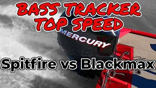 Bass Tracker Pro Team 175 TXW Top Speed | Mercury Spitfire vs Mercury Blackmax