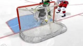 NHL 10 Marc andre Fleury's Sick SAve! Carolina Hurricanes vs. Pittsburgh Penguins sick save, Bap