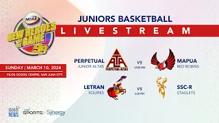 NCAA Season 99 | Semifinals Jrs. Basketball | Livestream - Replay