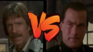 CHUCK NORRIS vs STEVEN SEAGAL