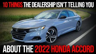 2022 Honda Accord Tips and Tricks