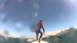 9 yo tackles Cape Town SUP Downwinder!