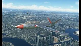 Testing Aircraft For MSFS 2020: Fouga CM.170 Magister by André Chancel version 1.1