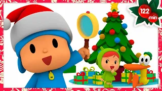 🎁 POCOYO E NINA - Presentes de Natal: Papai Noel o Três Reis Magos? [122 min] | DESENHOS ANIMADOS