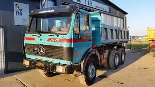 TRUCK MERCEDES-BENZ 2626 6X4 TIPPER FIŠ TRUCKS & MACHINERY SLOVENIA