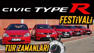 Honda Civic TYPE R'ı tüm nesilleriyle pistte test ettik | 10. YIL ÖZEL VİDEO (English Subtitile)